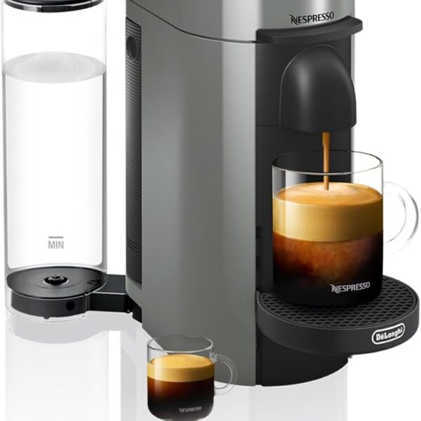 Nespresso Vertuo Plus Coffee and Espresso Maker by De'Longhi