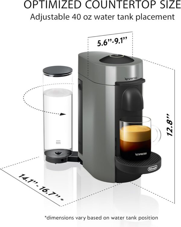Nespresso Vertuo Plus Coffee and Espresso Maker