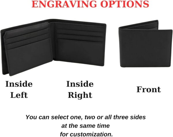 Personalized Genuine Leather Wallet for Men