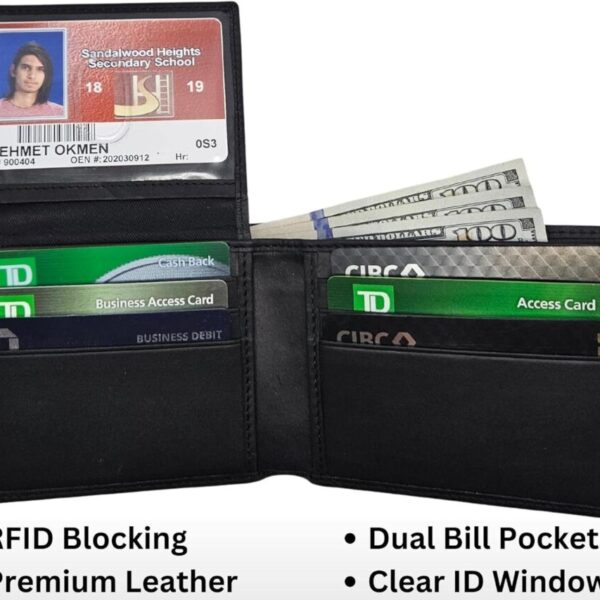 Personalized Genuine Leather Wallet for Men