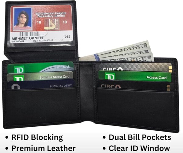 Personalized Genuine Leather Wallet for Men