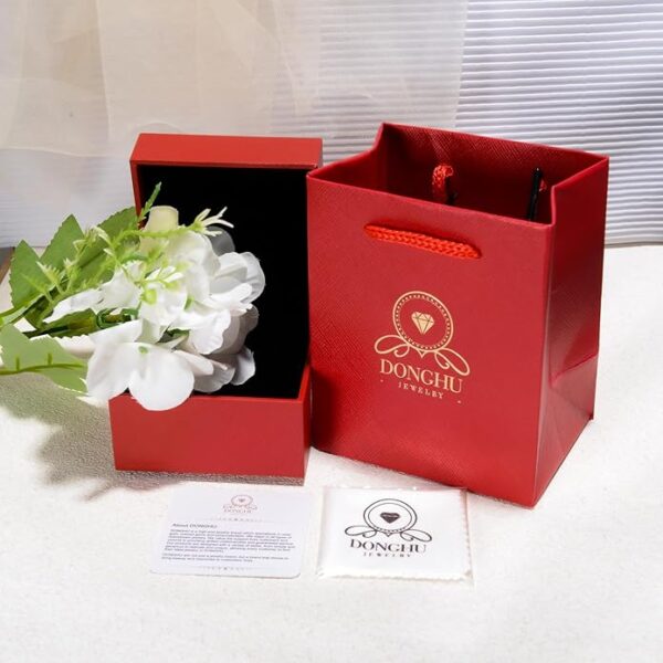 18K Solid Gold Personalized Birth Flower Necklaces