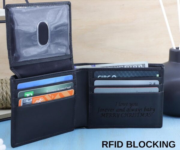 Personalized Genuine Leather Wallet for Men
