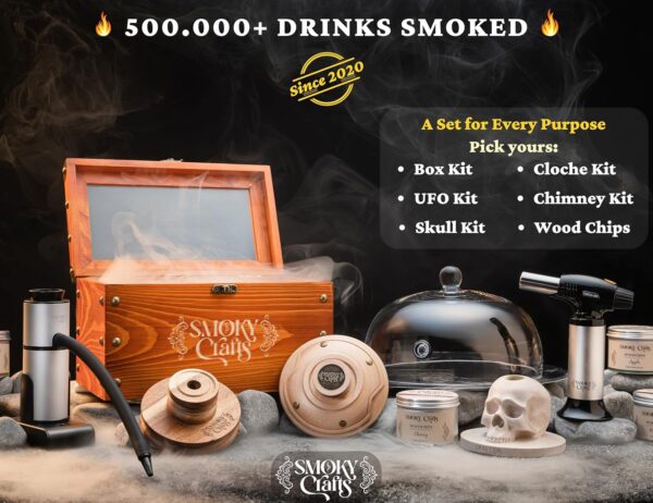 Whiskey Smoker Kit with Smoking Gun
