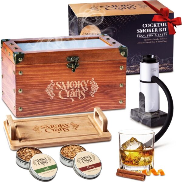 Whiskey Smoker Kit with Smoking Gun